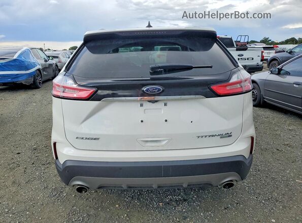 2FMPK4K98LBB39092 2020 FORD EDGE White Rear view