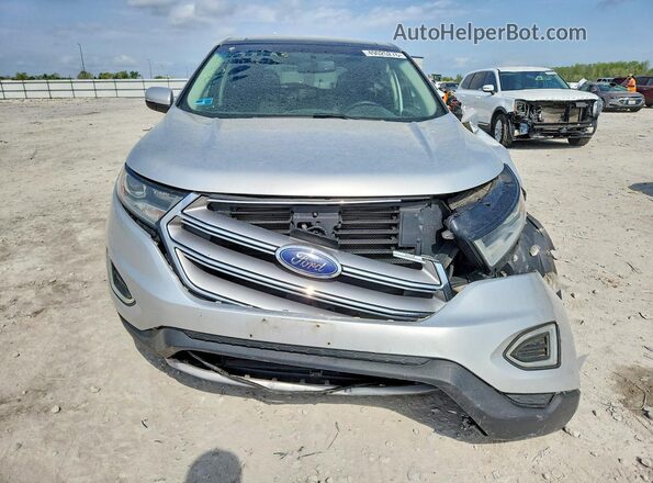 2FMPK4K99HBC13241 2017 FORD EDGE Серебряный Вид спереди