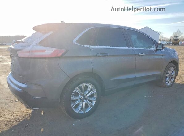 2FMPK4K9XMBA14726 2021 FORD EDGE Gray Հետևի աջ