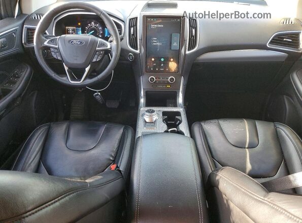 2FMPK4K9XMBA14726 2021 FORD EDGE Gray Առջևի վահանակի տեսք