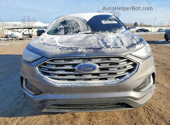 2FMPK4K9XMBA14726 2021 FORD EDGE Gray Դիմացի տեսք