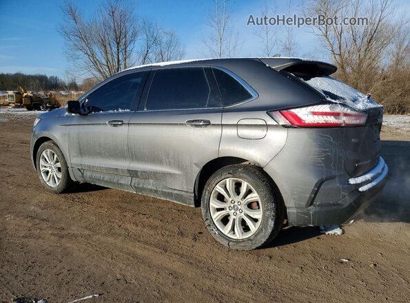 2FMPK4K9XMBA14726 2021 FORD EDGE Gray Հետևի ձախ