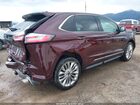 2022 Ford Edge Titanium Бордовый vin: 2FMPK4K9XNBA12749