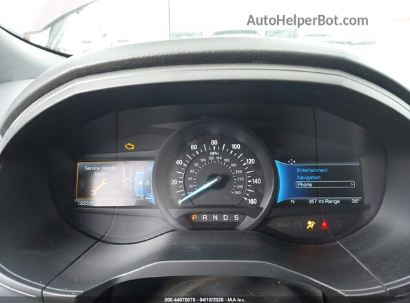 2FMPK4K9XNBA12749 2022 FORD EDGE Бордовый Вид задних сидений