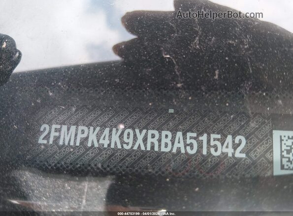 2FMPK4K9XRBA51542 2024 FORD EDGE Серый Вид подкапотного пространства