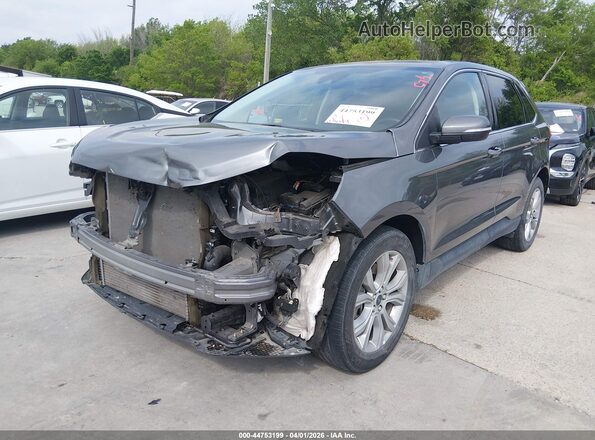 2FMPK4K9XRBA51542 2024 FORD EDGE Серый Передняя левая четверть