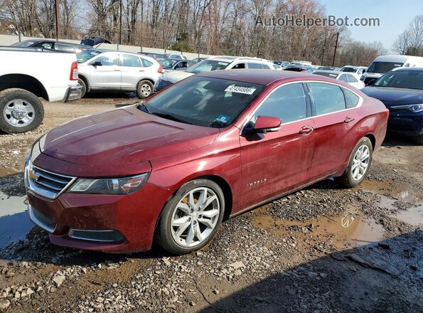 2G1105S33H9170632 2017 CHEVROLET IMPALA Red Передня ліва чверть