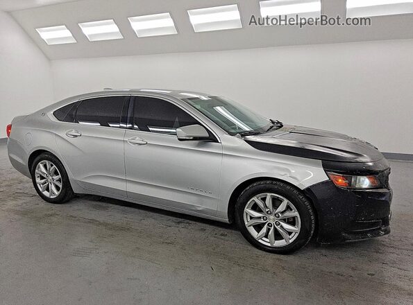 2G1105S38H9103444 2017 CHEVROLET IMPALA Серый Передняя правая четверть