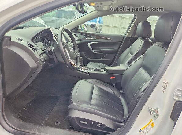 2G4GP5EXXG9150898 2016 BUICK REGAL White წინა სალონის ხედი