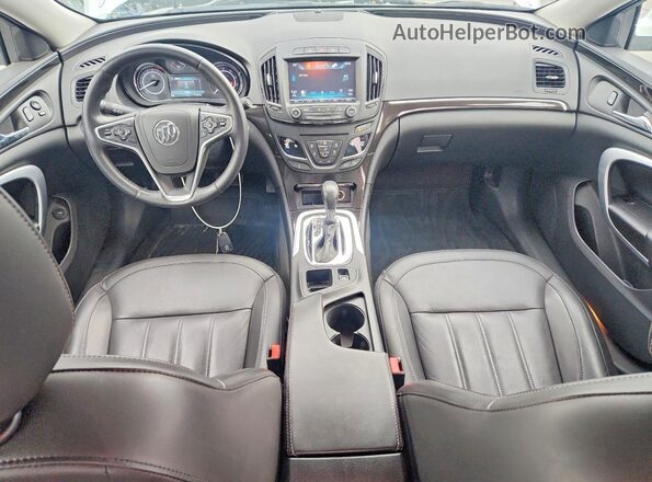 2G4GP5EXXG9150898 2016 BUICK REGAL White წინა პანელის ხედი