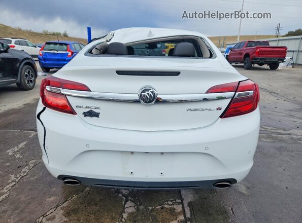 2G4GP5EXXG9150898 2016 BUICK REGAL White უკანა ხედი