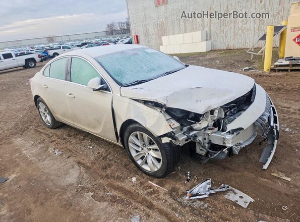 2G4GS5GX4G9203316 2016 BUICK REGAL Beige Delantero derecho