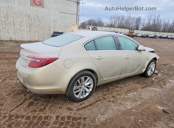 2G4GS5GX4G9203316 2016 BUICK REGAL Beige Trasero derecho