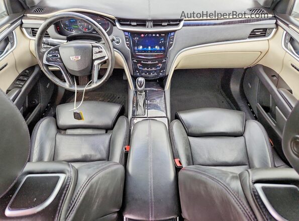 2G61W5S86G9106040 2016 CADILLAC XTS Белый Вид панели приборов