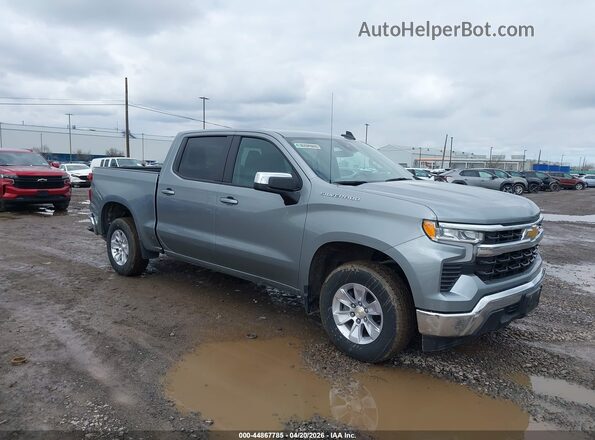 2GCPACED2T1113711 2026 CHEVROLET SILVERADO Серый Передняя правая четверть