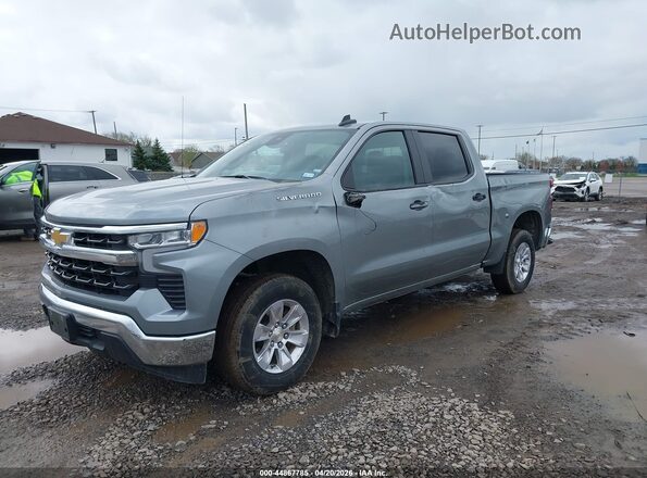 2GCPACED2T1113711 2026 CHEVROLET SILVERADO Серый Передняя левая четверть
