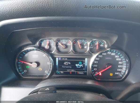 2GCRCPEC4K1145057 2019 CHEVROLET SILVERADO Silver უკანა სავარძლების ხედი
