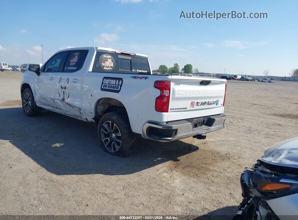 2GCUDDED1P1118498 2023 CHEVROLET SILVERADO White Tył lewy