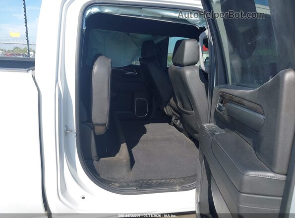 2GCUDDED1P1118498 2023 CHEVROLET SILVERADO White Widok naklejki z numerem VIN