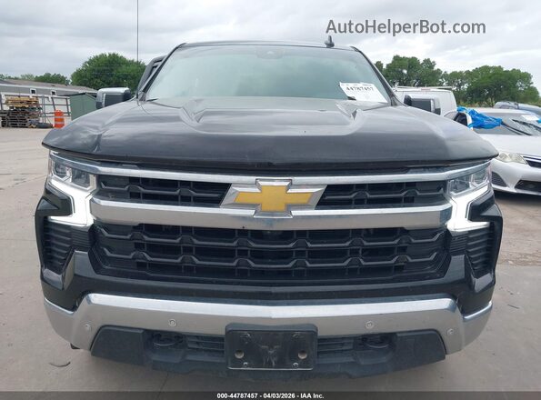 2GCUKDED4S1194635 2025 CHEVROLET SILVERADO Black ხელსაწყოთა პანელის ხედი