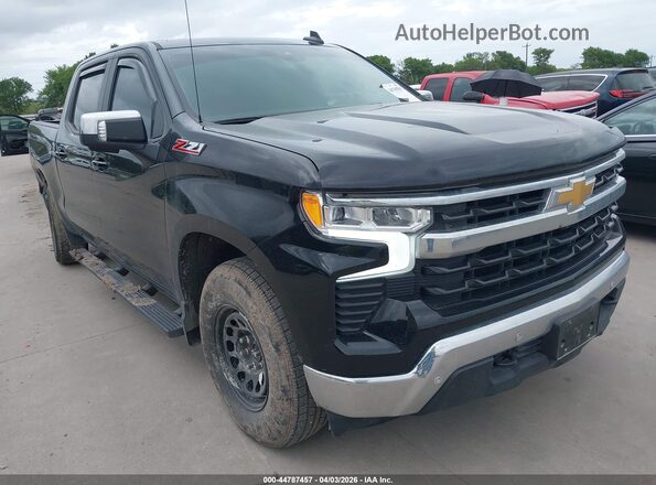 2GCUKDED4S1194635 2025 CHEVROLET SILVERADO Black წინა მარჯვენა