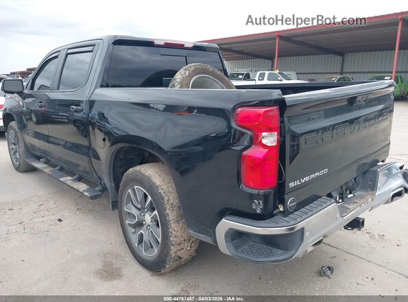 2GCUKDED4S1194635 2025 CHEVROLET SILVERADO Black უკანა მარცხენა