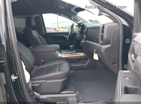 2GCUKDED4S1194635 2025 CHEVROLET SILVERADO Black წინა სალონის ხედი