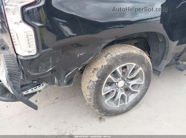 2GCUKDED4S1194635 2025 CHEVROLET SILVERADO Black წინა ხედი