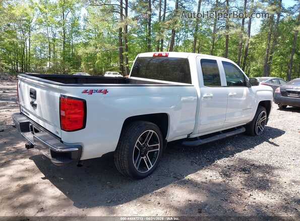 2GCVKPEC1K1243643 2019 CHEVROLET SILVERADO White Tył prawy