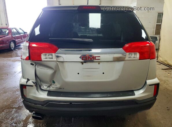 2GKALMEK7G6187174 2016 GMC TERRAIN Silver Vista trasera
