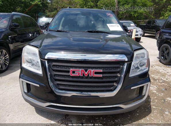 2GKALNEK2H6330359 2017 GMC TERRAIN Черный Вид щитка приборов