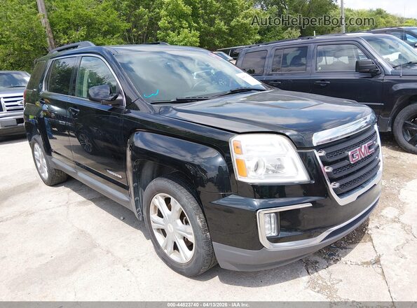 2GKALNEK2H6330359 2017 GMC TERRAIN Черный Передняя правая четверть