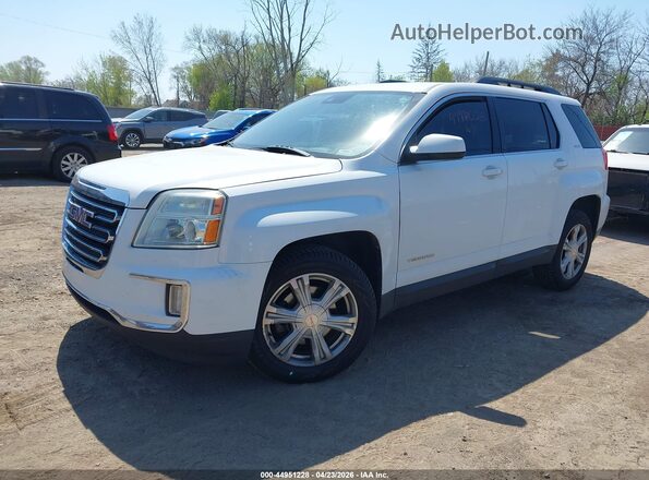 2GKALNEK5H6155914 2017 GMC TERRAIN Белый Передняя левая четверть
