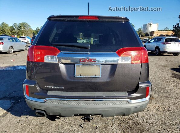 2GKALNEKXG6134815 2016 GMC TERRAIN Угольный Вид сзади