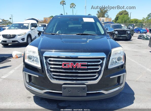 2GKALPEKXG6315327 2016 GMC TERRAIN Черный Вид щитка приборов