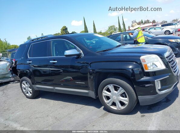 2GKALPEKXG6315327 2016 GMC TERRAIN Черный Вид задней части салона