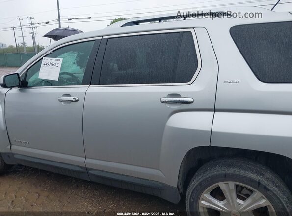 2GKFLPE36G6186064 2016 GMC TERRAIN Серебряный Панорамный вид салона 360°