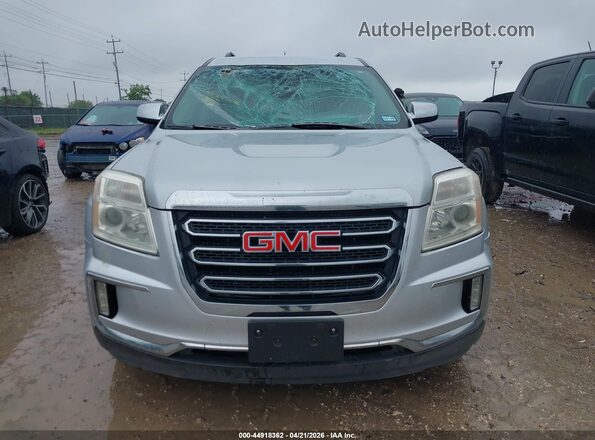 2GKFLPE36G6186064 2016 GMC TERRAIN Серебряный Вид щитка приборов