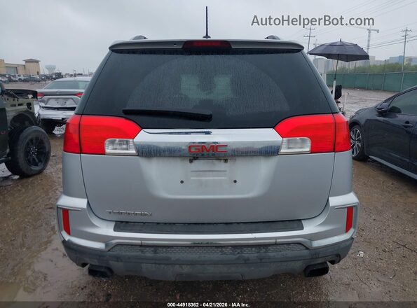 2GKFLPE36G6186064 2016 GMC TERRAIN Серебряный 