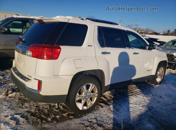 2GKFLUEK3G6347203 2016 GMC TERRAIN Белый Задняя правая четверть