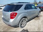 2016 Chevrolet Equinox Lt Серебряный vin: 2GNALCEK2G1184192