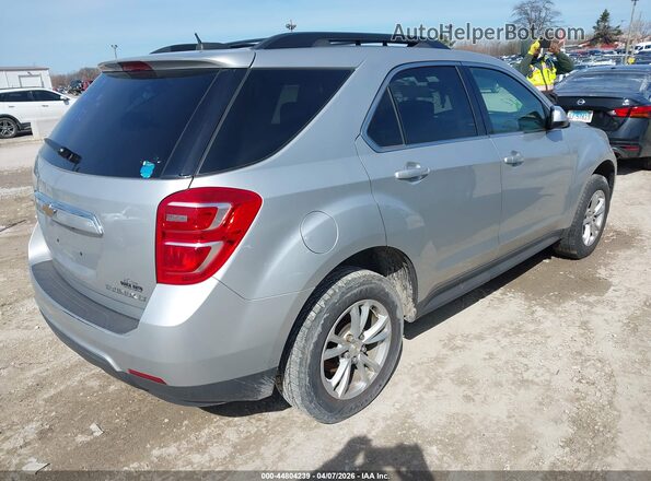2GNALCEK2G1184192 2016 CHEVROLET EQUINOX Серебряный Задняя правая четверть