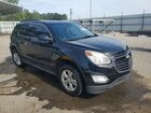 2016 Chevrolet Equinox Lt Черный vin: 2GNALCEK2G6287468