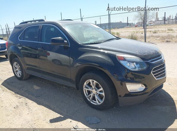 2GNALCEKXG1109482 2016 CHEVROLET EQUINOX Черный Передняя правая четверть
