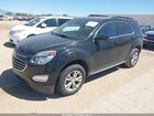 2016 Chevrolet Equinox Lt Черный vin: 2GNALCEKXG1109482