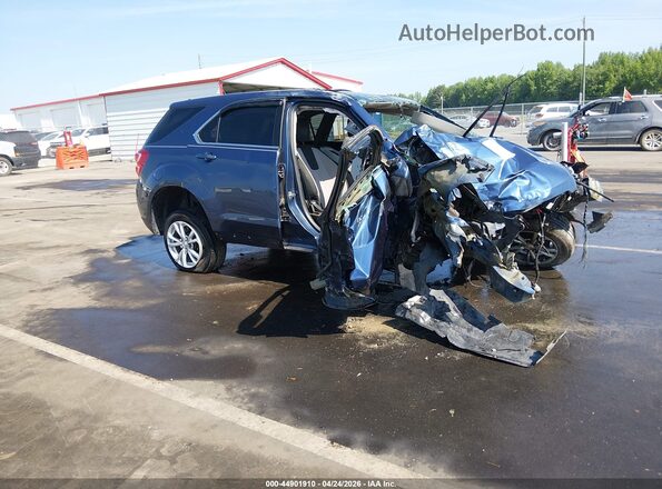 2GNALCEKXG6146969 2016 CHEVROLET EQUINOX Синий Передняя правая четверть