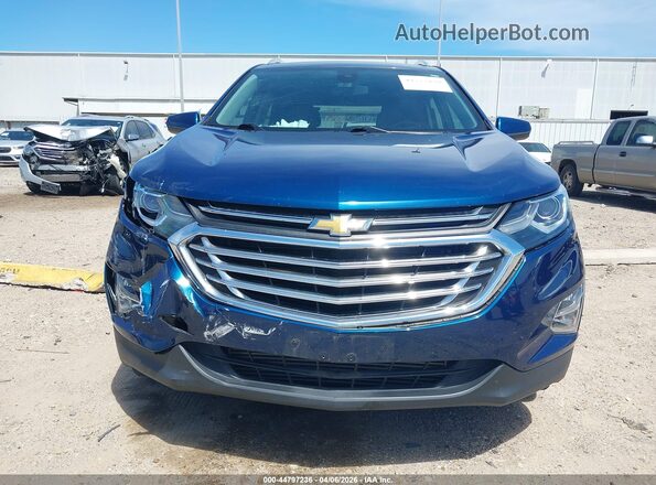 2GNAXLEX3L6153384 2020 CHEVROLET EQUINOX Синий Вид щитка приборов