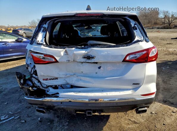 2GNAXTEX2J6310061 2018 CHEVROLET EQUINOX Белый Вид сзади