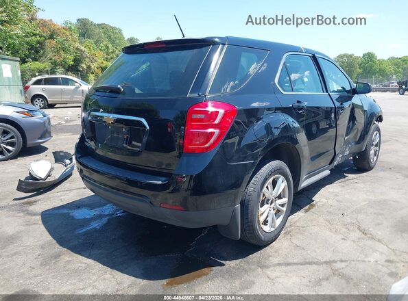 2GNFLEEK3H6257446 2017 CHEVROLET EQUINOX Черный Задняя правая четверть