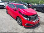 2021 Honda Civic Ex-l Red vin: 2HGFC1F77MH706297